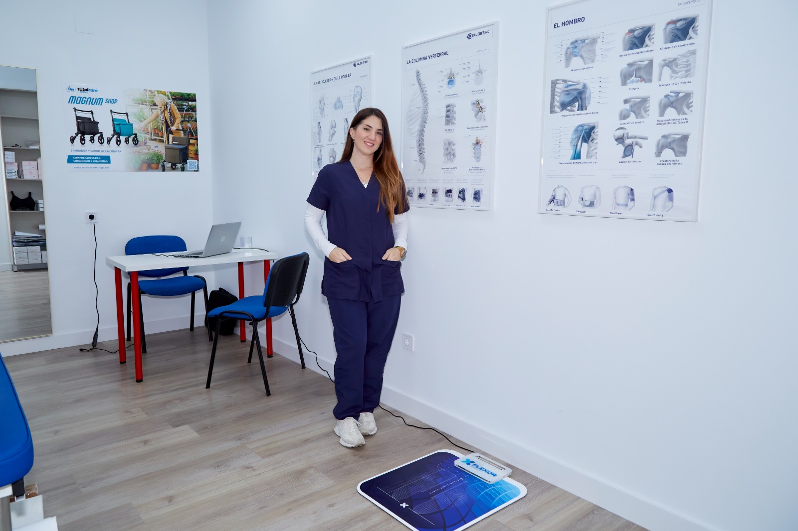 Sala de estudio de la pisada